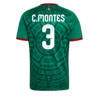 Camiseta México Cesar Montes #3 Primera Equipación Replica Mundial 2026 mangas cortas